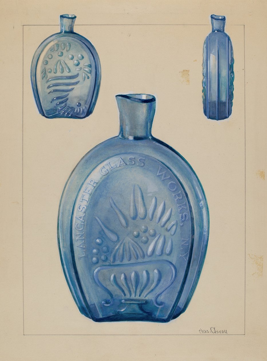 Flasche von Charles Caseau