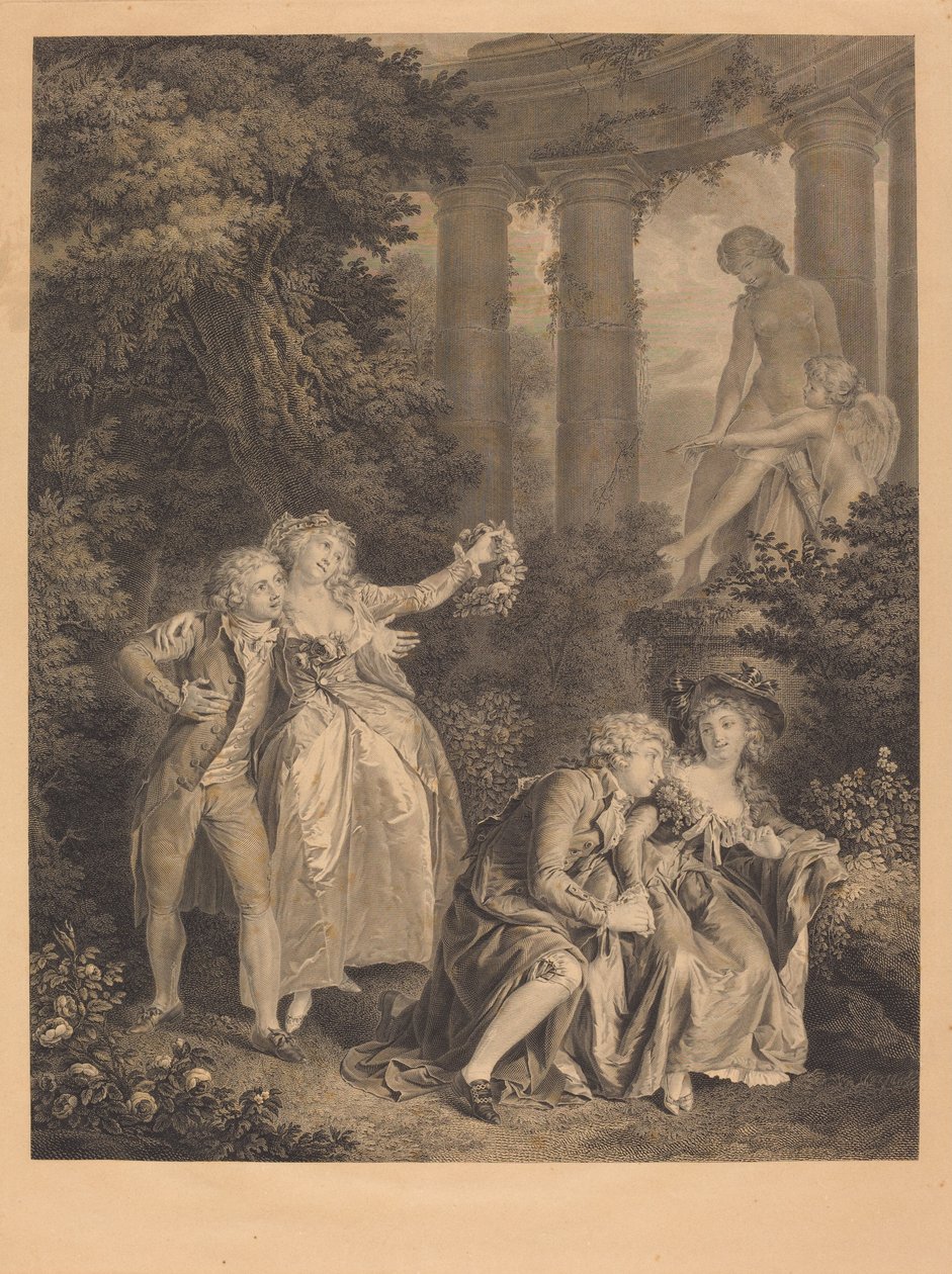 Der Eid von Charles Clement Bervic after Louis Rolland Trinquesse