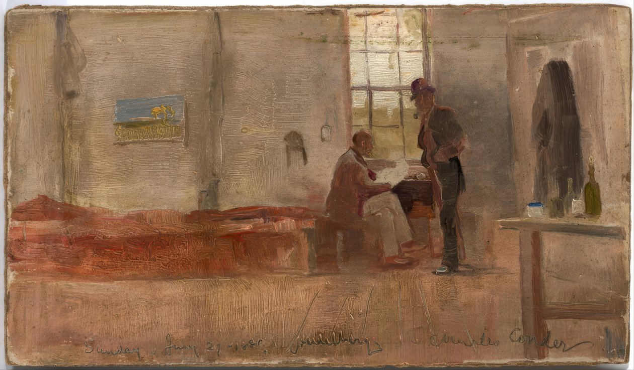 Impressionistenlager von Charles Edward Conder