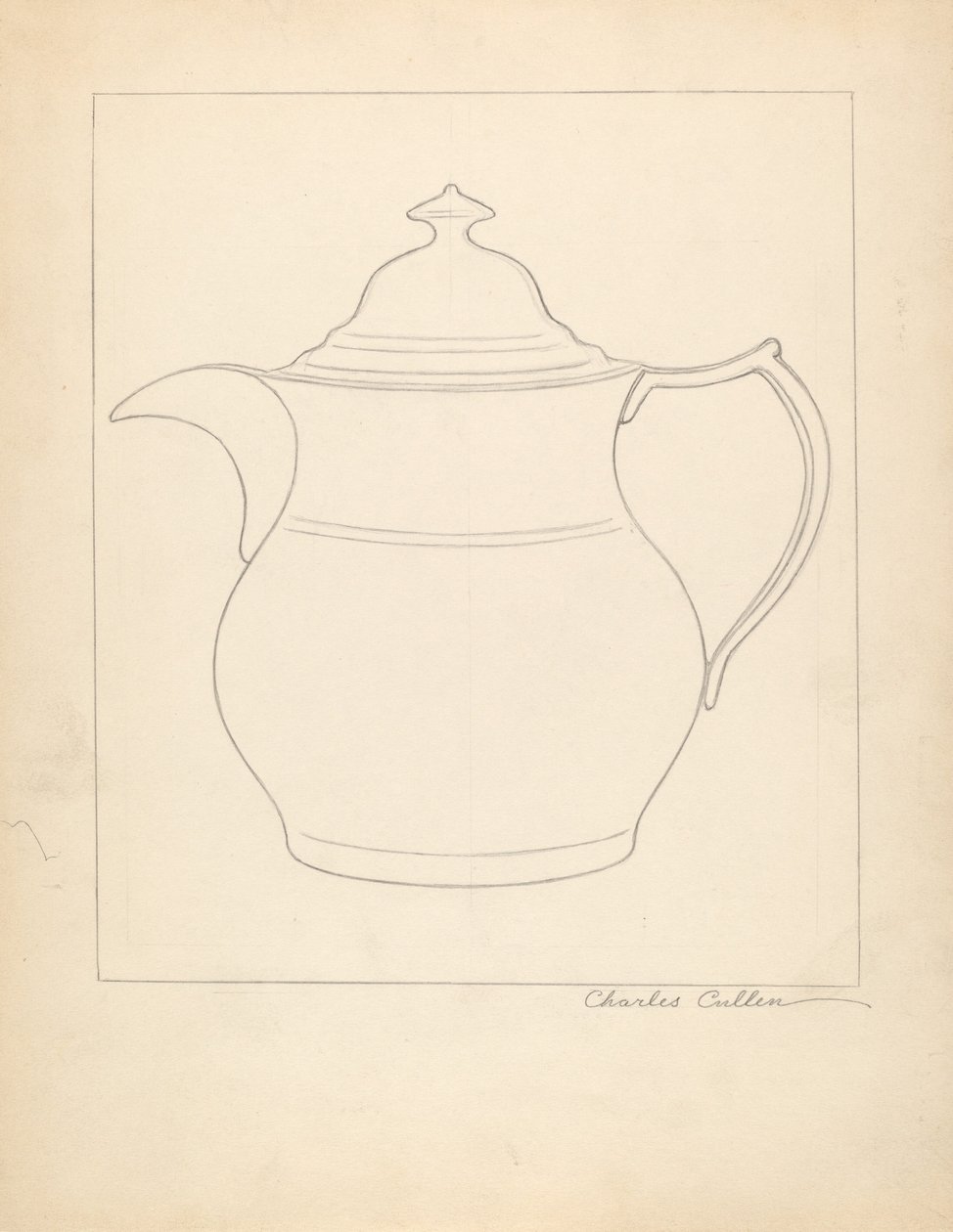 Kaffeekanne von Charles Cullen