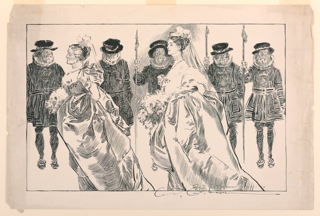 Am Hof vorgestellt von Charles Dana Gibson