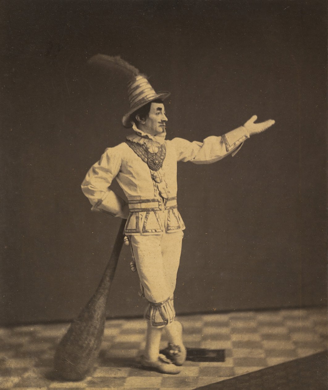 Clown, ca. 1860 von Charles De Forest Fredricks