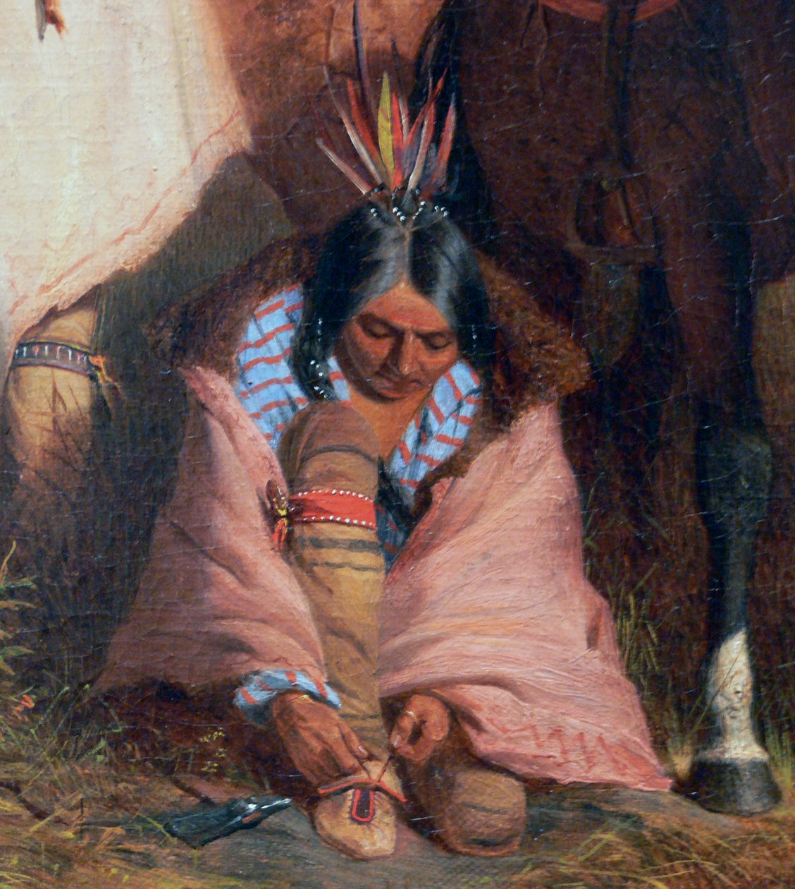 Indische Gruppe von Charles Deas