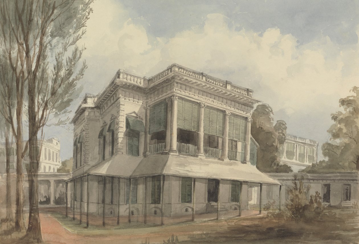 Elysium Row, Kalkutta von Charles Dyce