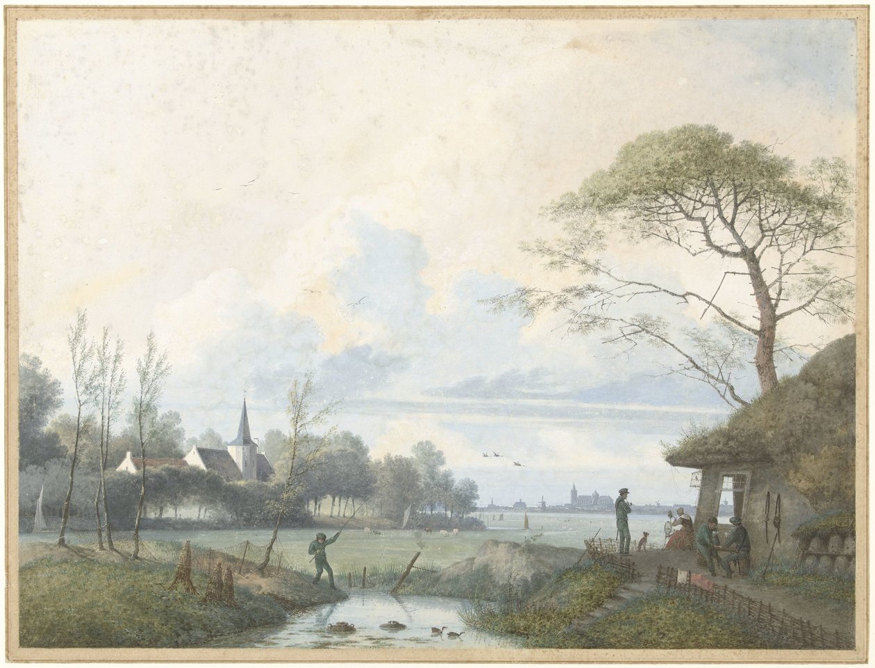 Stehender Tiger von Charles Edmé Saint Marcel Cabin