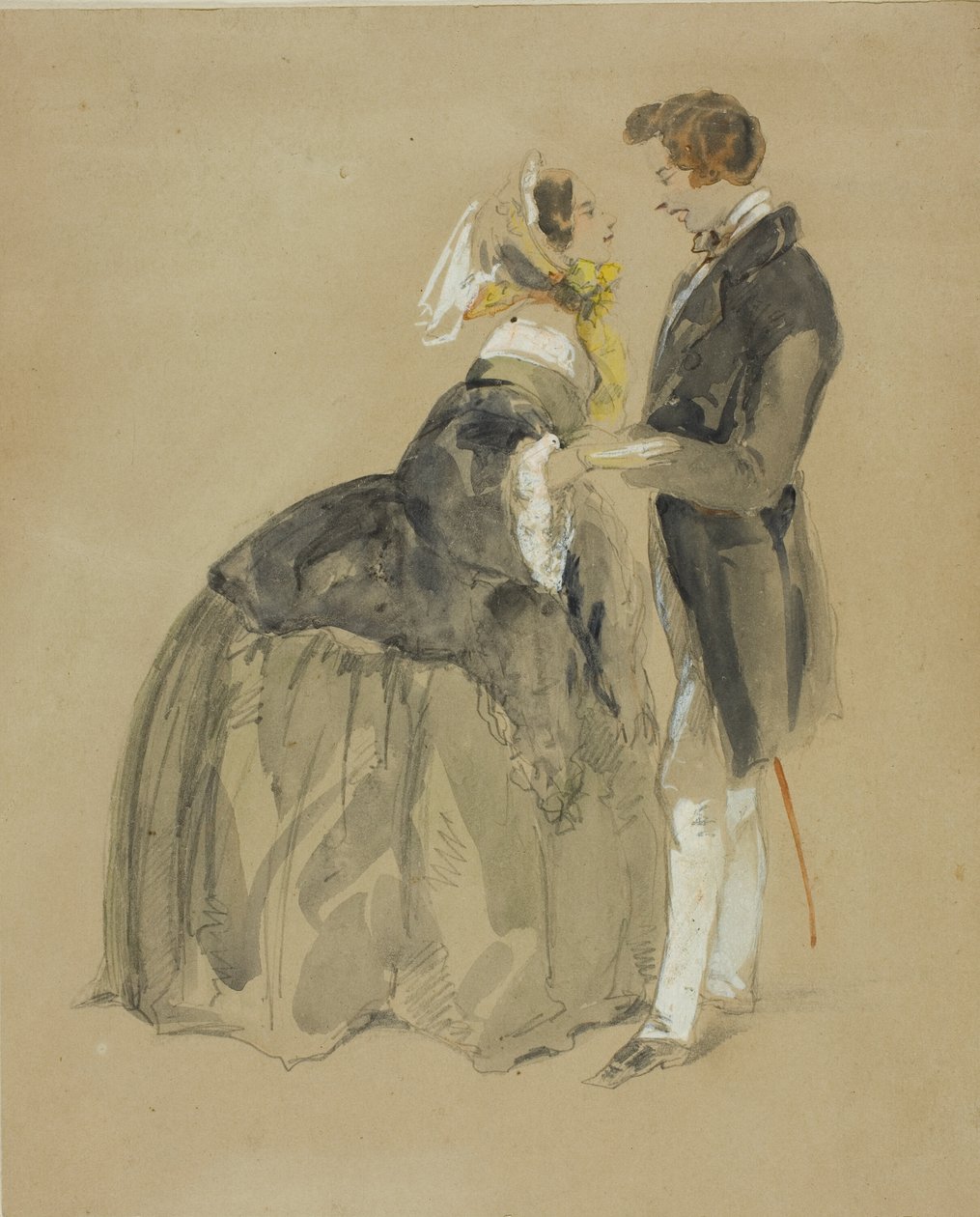 Das Paar von Charles Edouard de Beaumont