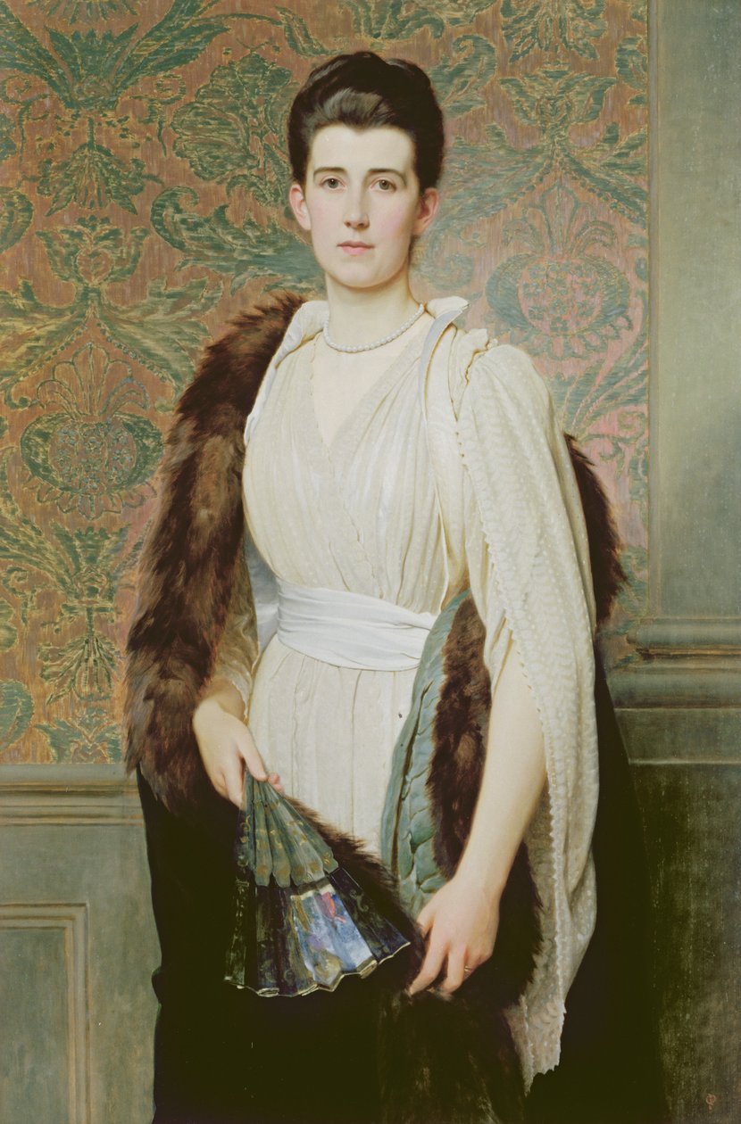 Porträt einer Frau von Charles Edward Perugini