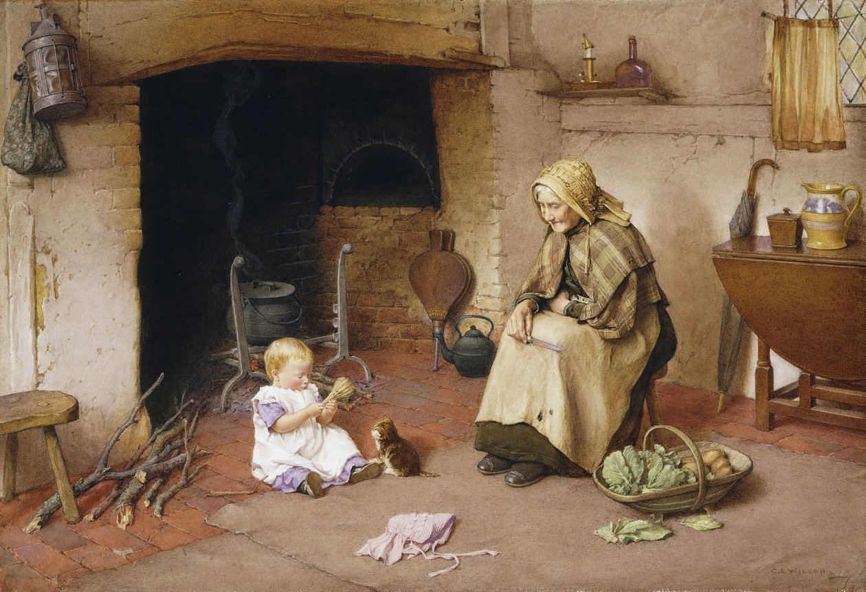 Ein Besuch bei Oma von Charles Edward Wilson
