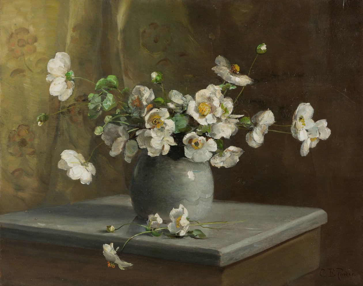 Blumenstillleben von Charles Ethan Porter