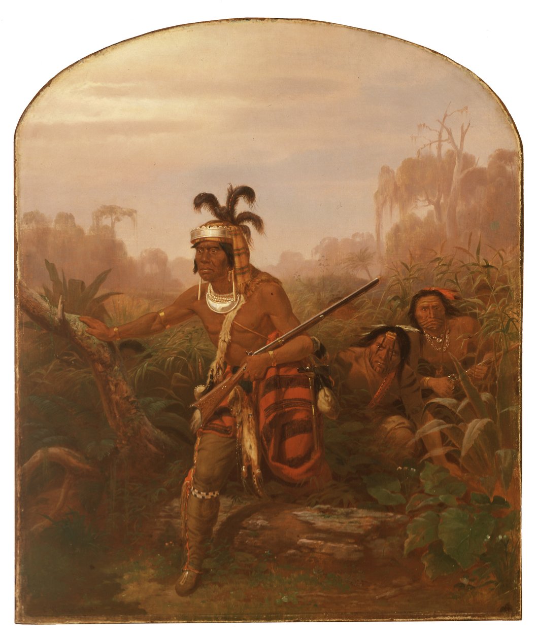 Häuptling Billy Bowlegs von Charles Ferdinand Wimar