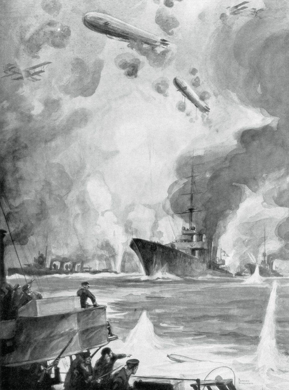 Cuxhaven-Raid, 25. Dezember 1914, 1926 von Charles Fouqueray