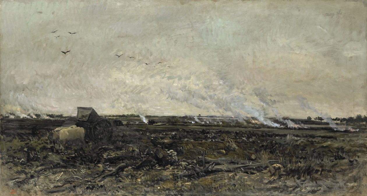 Oktober von Charles Francois Daubigny