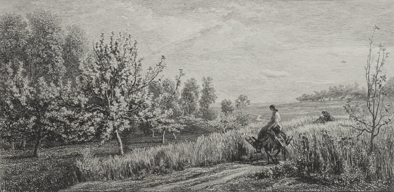 Frühling von Charles Francois Daubigny