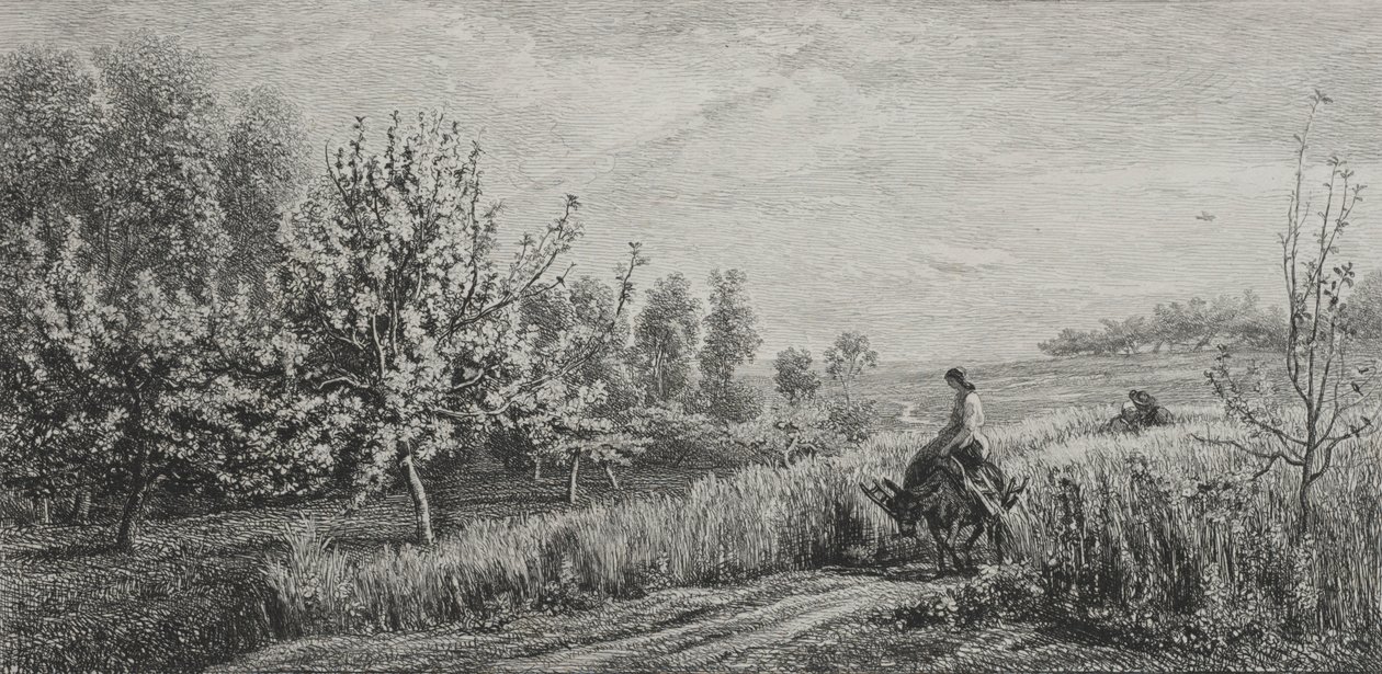 Frühling, 1857 von Charles Francois Daubigny