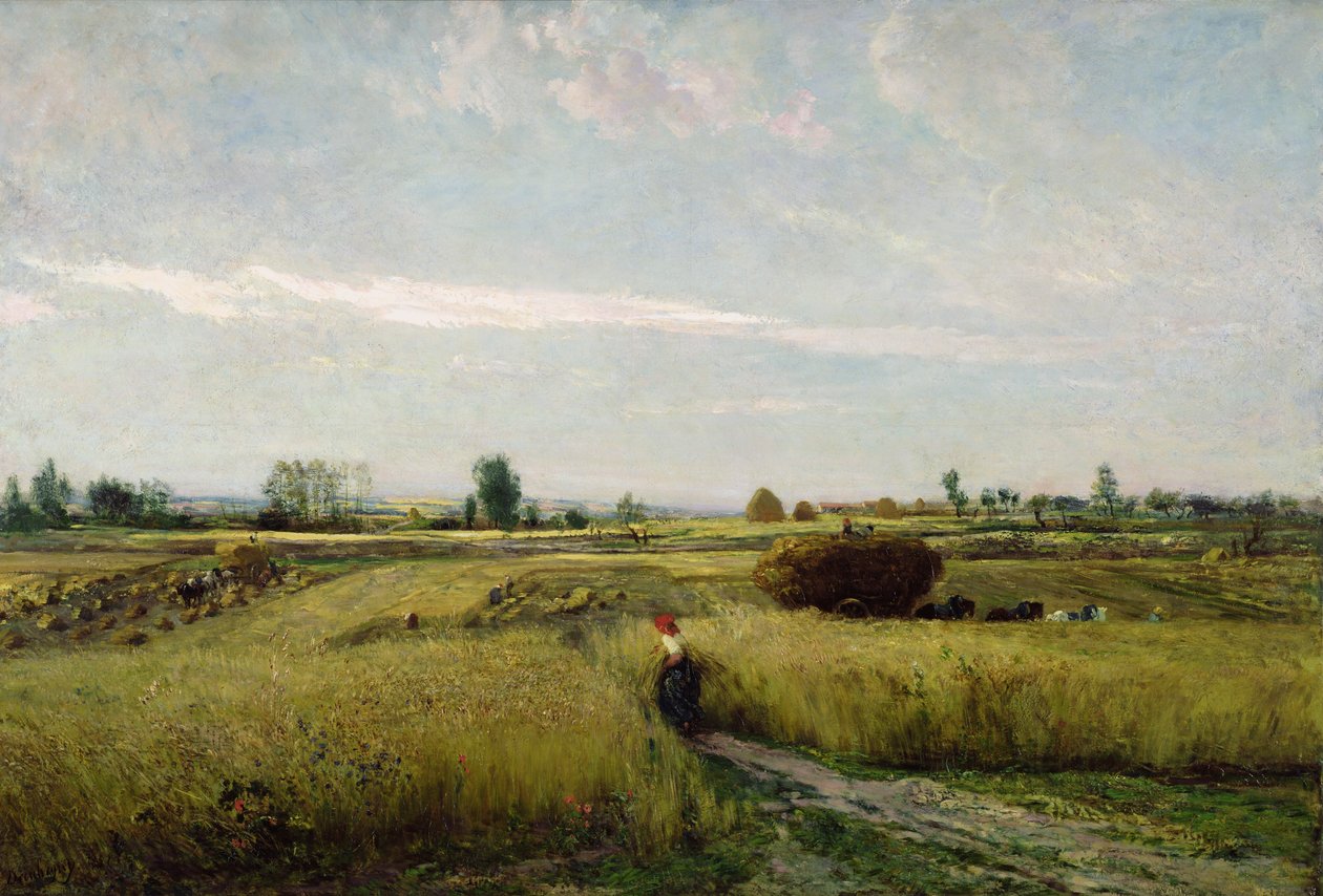 Die Ernte, 1851 von Charles Francois Daubigny