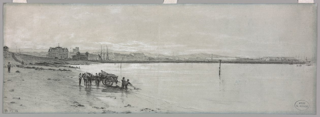 Am Meer von Charles Francois Eustache