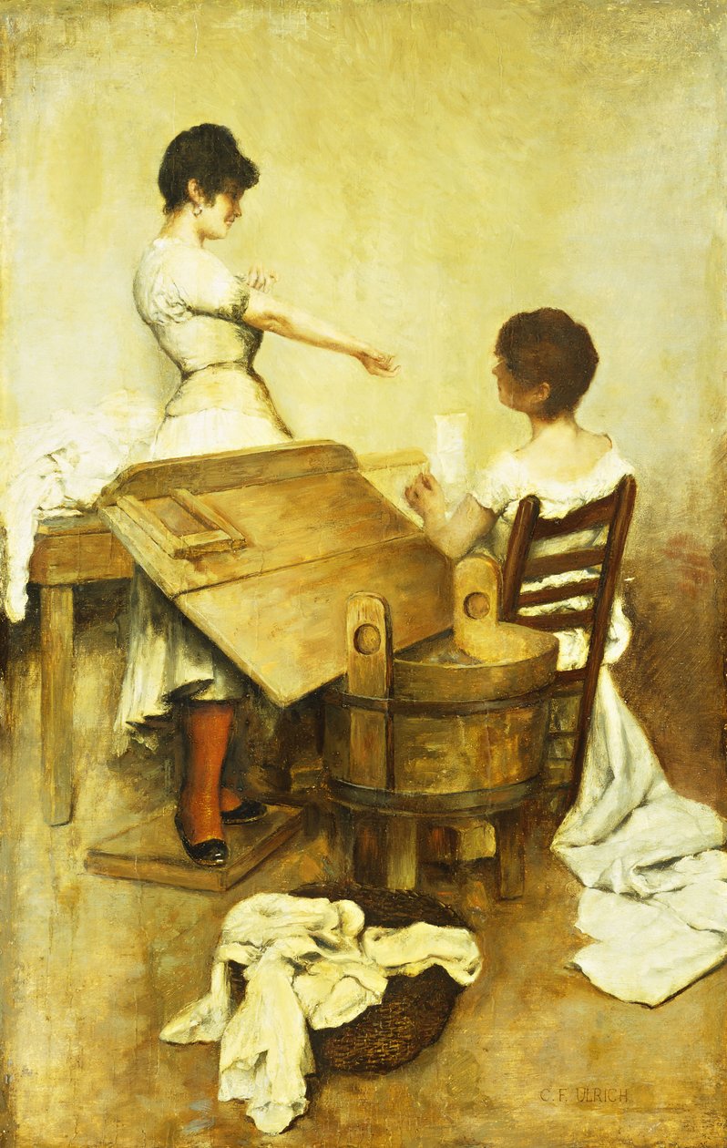 Wäscherinnen von Charles Frederic Ulrich