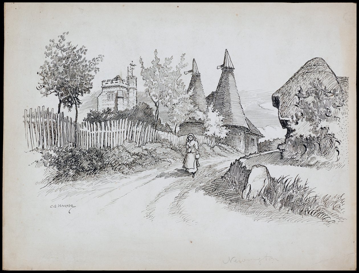 Newington, Kent von Charles George Harper