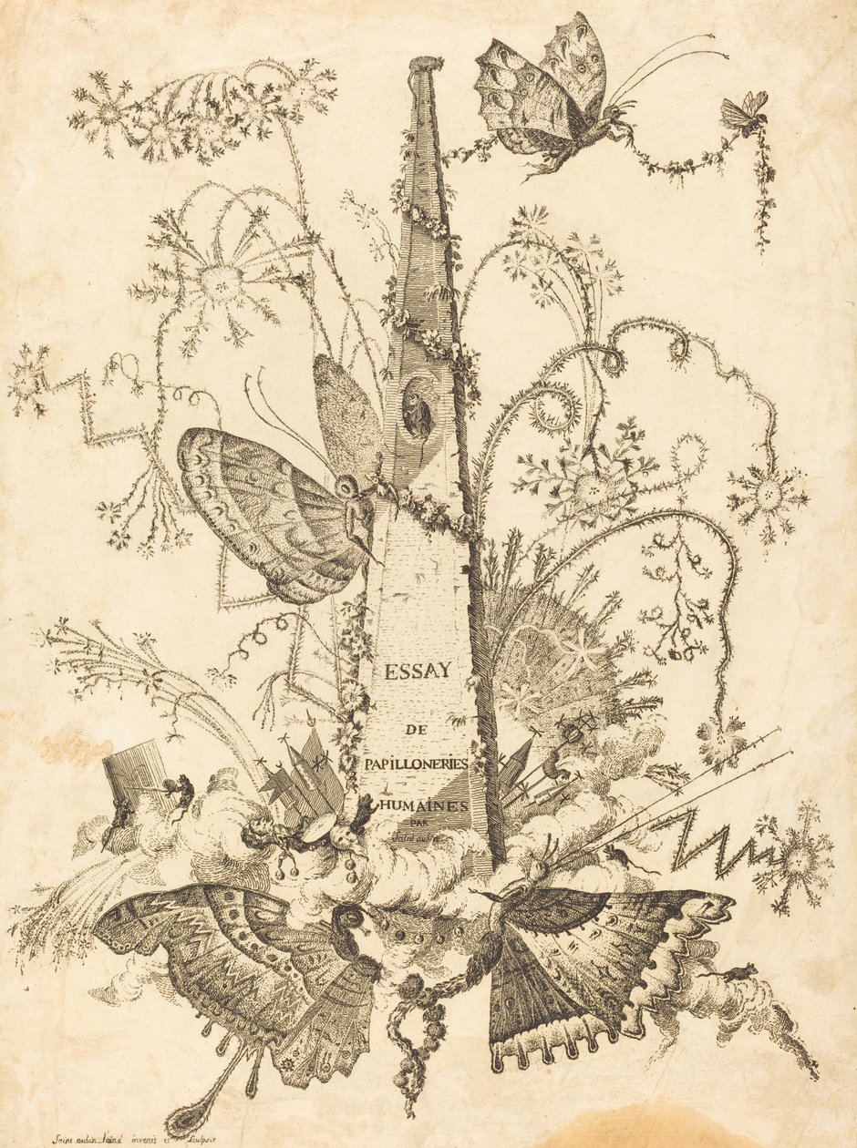Titel von Charles Germain de Saint Aubin