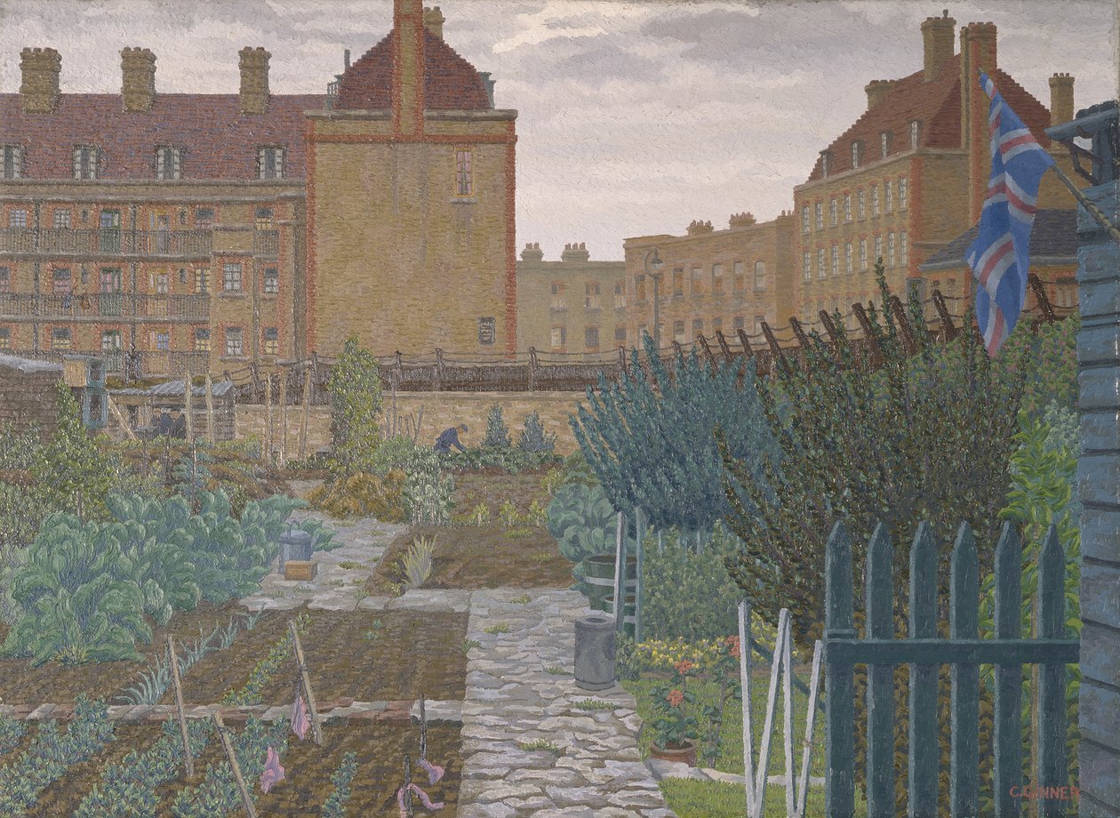 Bethnal Green Kleingarten von Charles Ginner