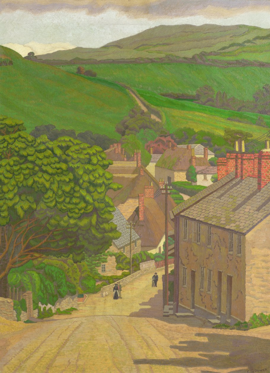 Chideock, Devon von Charles Ginner