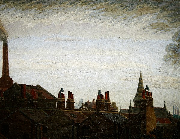 Dächer, Pimlico von Charles Ginner