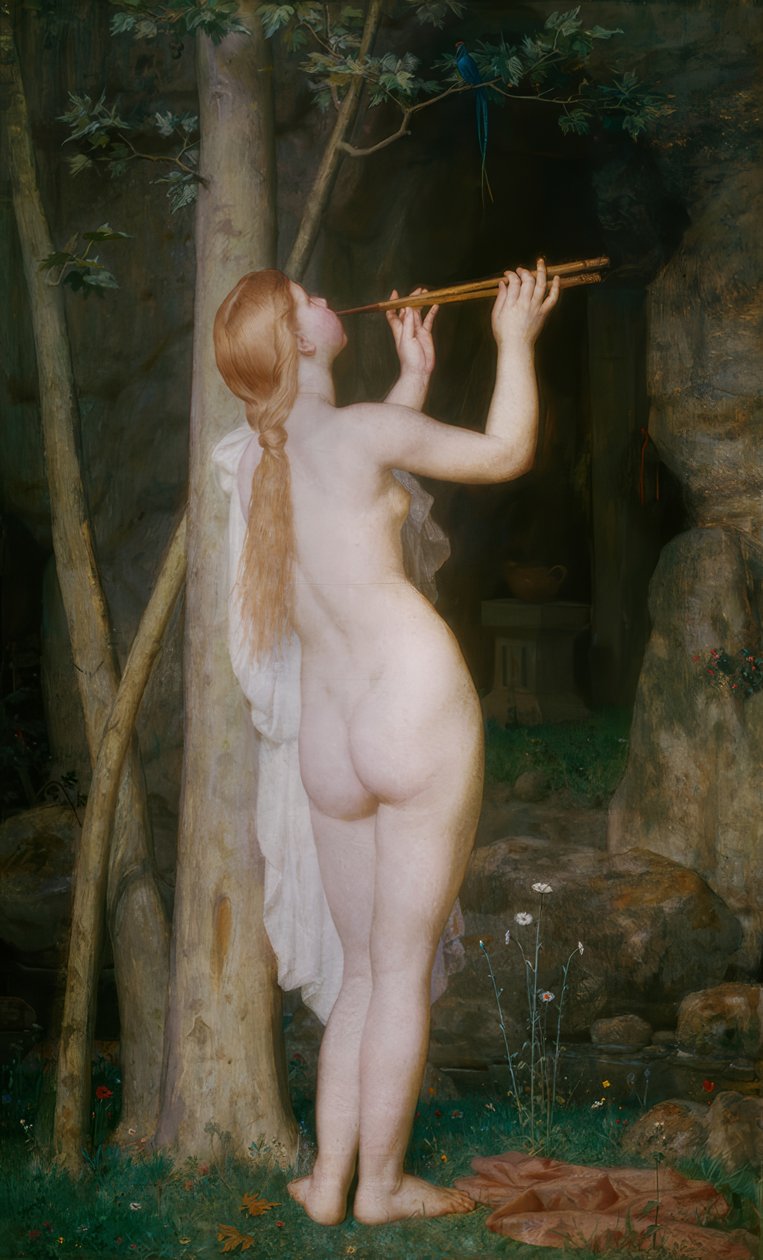 Die Beschwörerin von Charles Gleyre