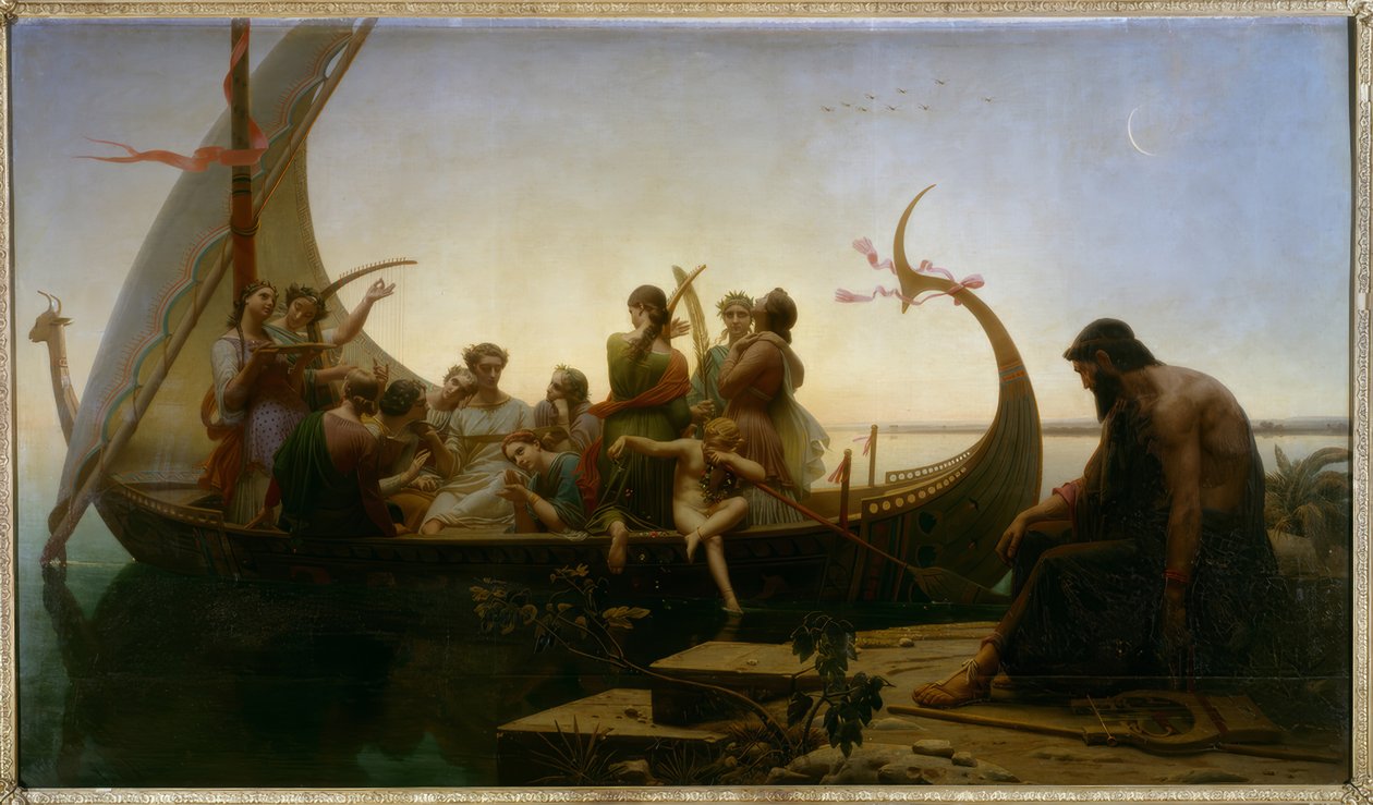 Der Abend oder die verlorenen Illusionen von Charles Gleyre