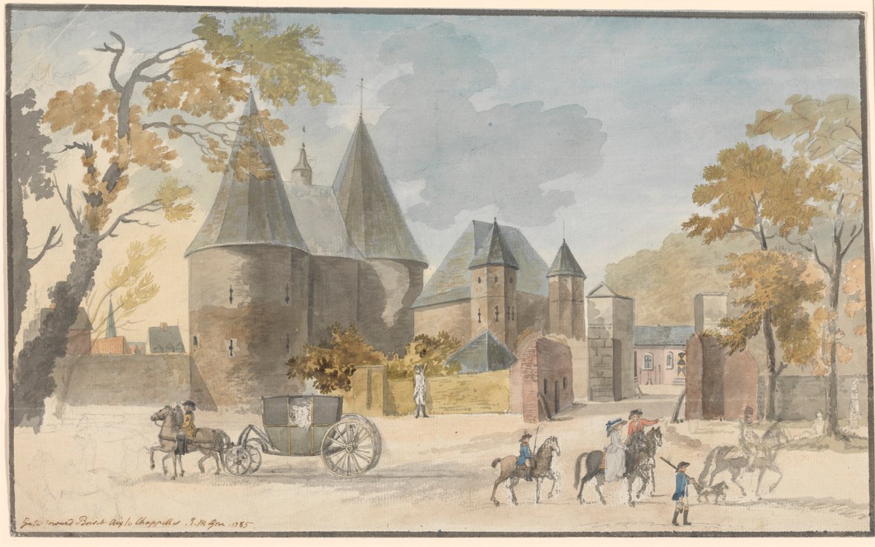 Tor Richtung Bursit, Aachen von Charles Gore