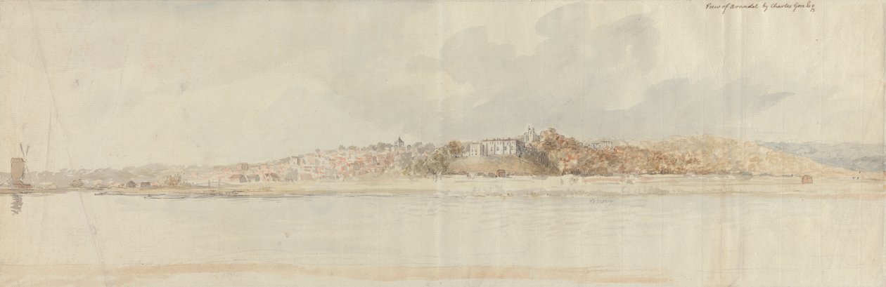 Ansicht von Arundel von Charles Gore