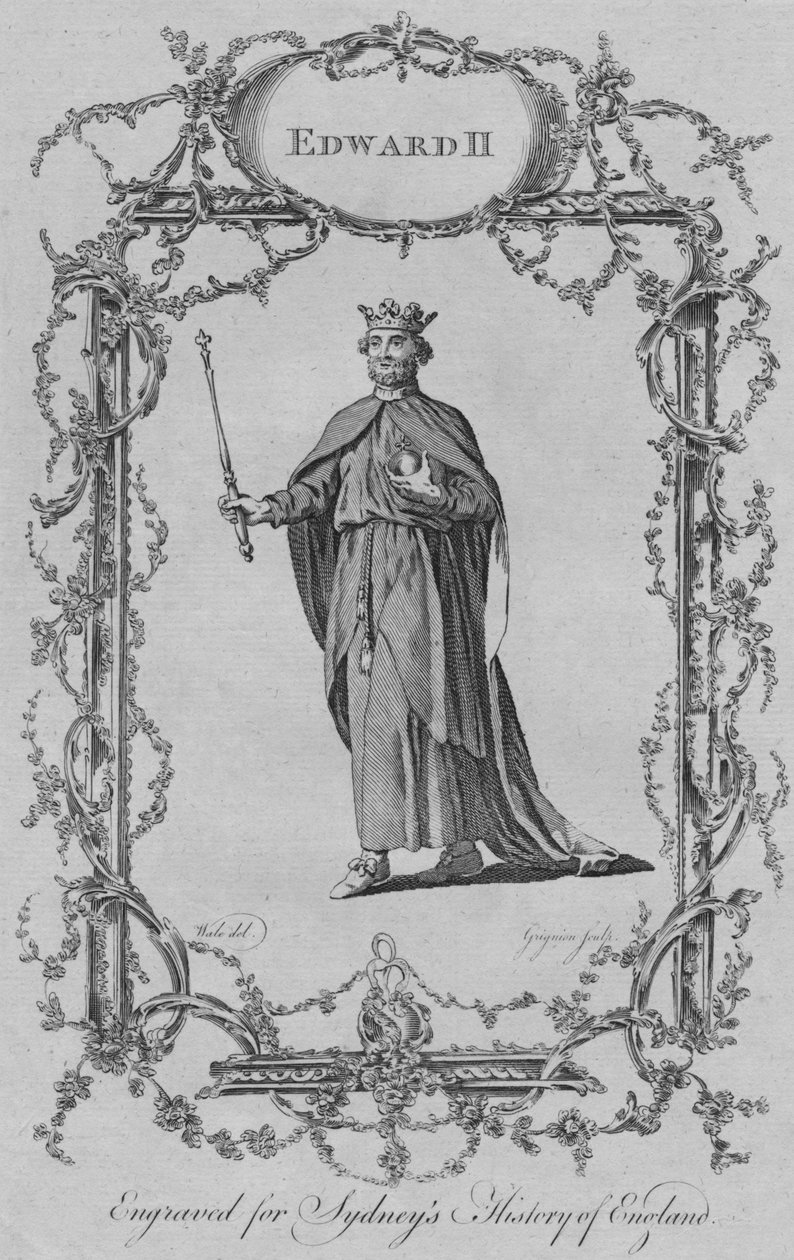 Edward II, 1773 von Charles Grignion
