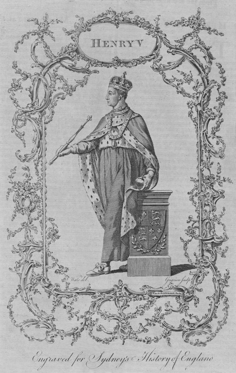 Heinrich V., 1773 von Charles Grignion