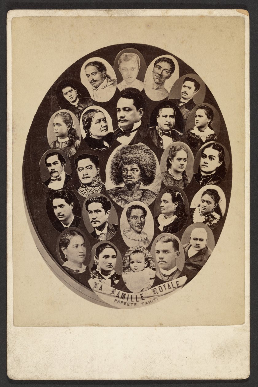 Die königliche Familie, Papeete, Tahiti von Charles Gustave Spitz