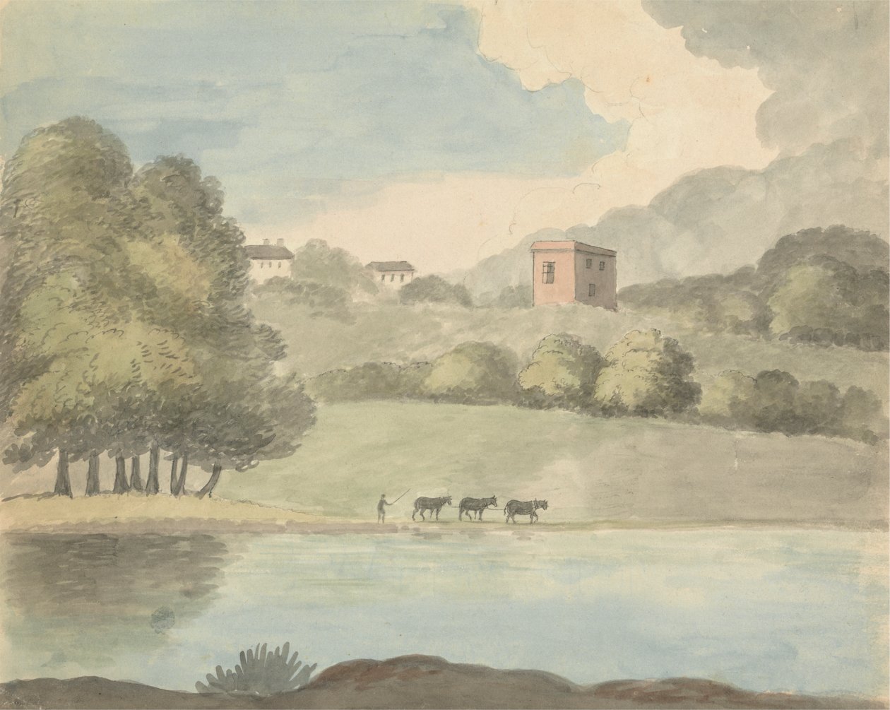 Flusslandschaft von Charles Hamilton Smith