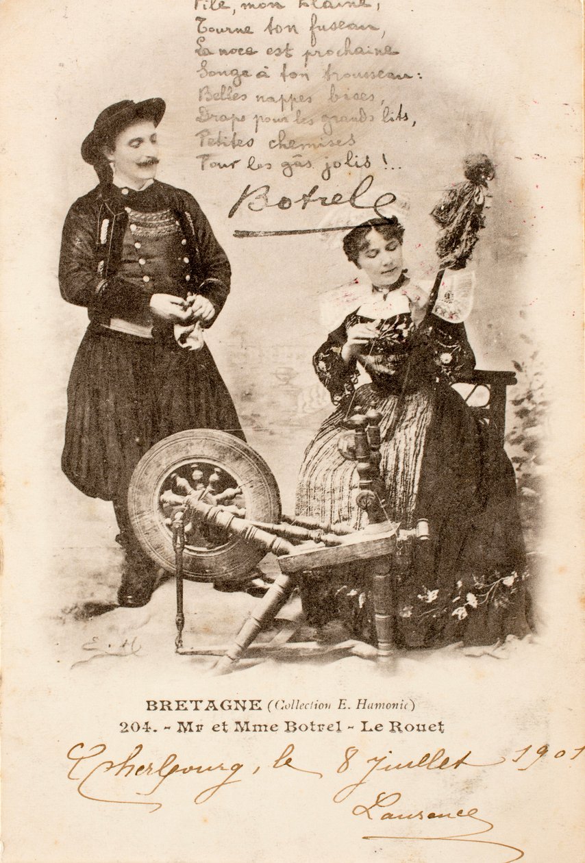 Le Rouet/Bretagne/Frankreich von Augustus Kollner