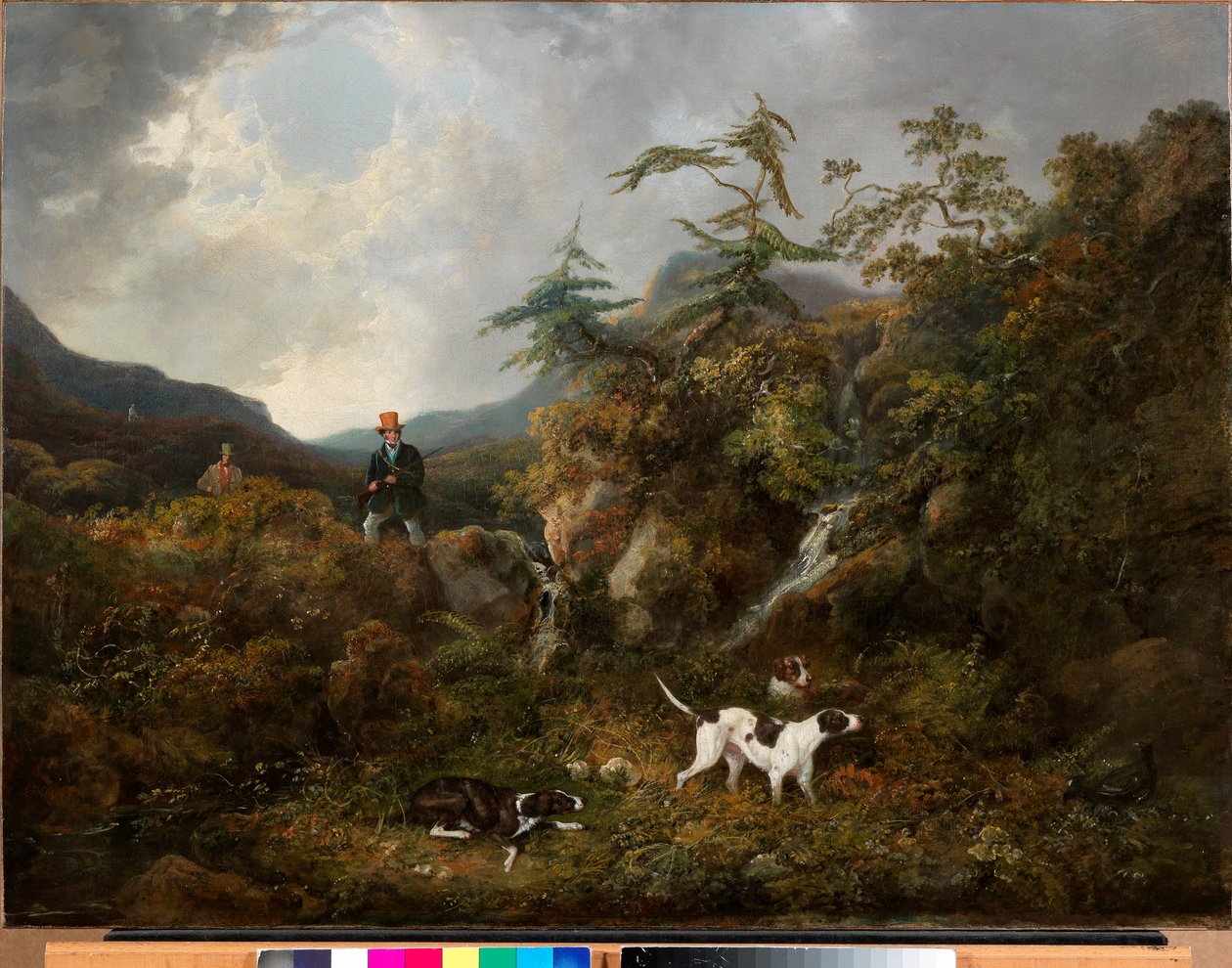 Moorhuhnjagd in den Highlands von Charles Henry Schwanfelder