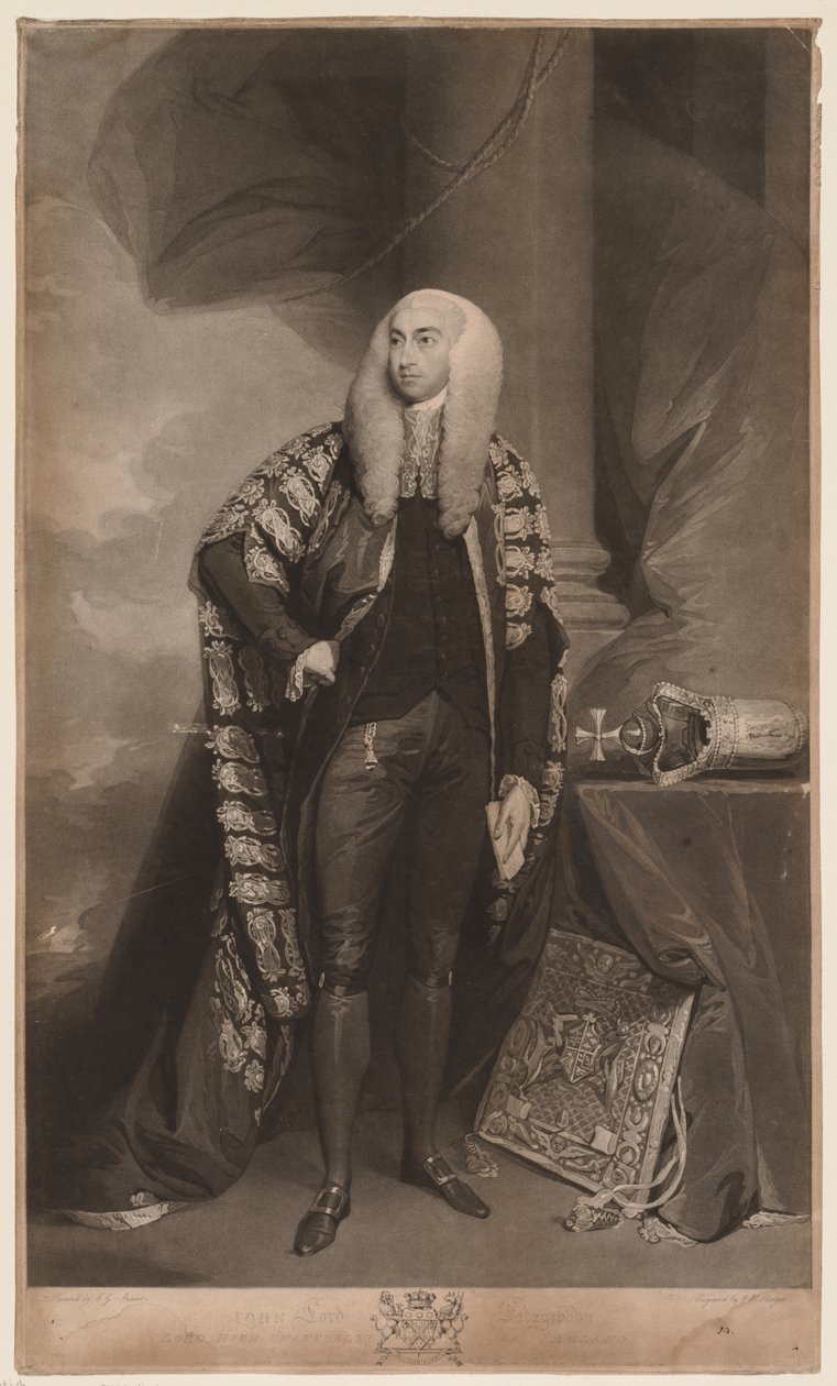 John, Lord FitzGibbon von Charles Howard Hodges