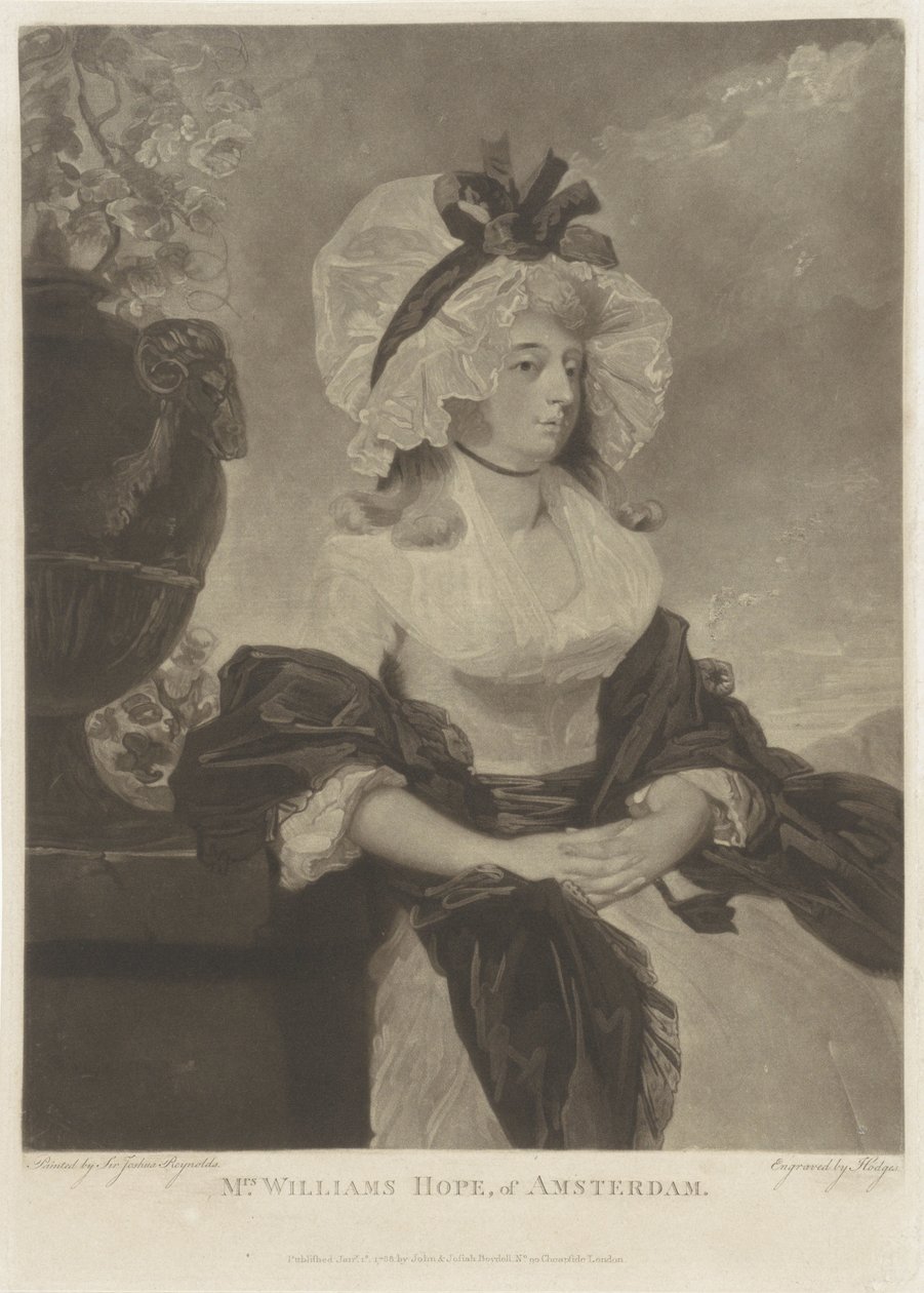 Porträt von Anne Goddard-Williams Hope von Charles Howard Hodges