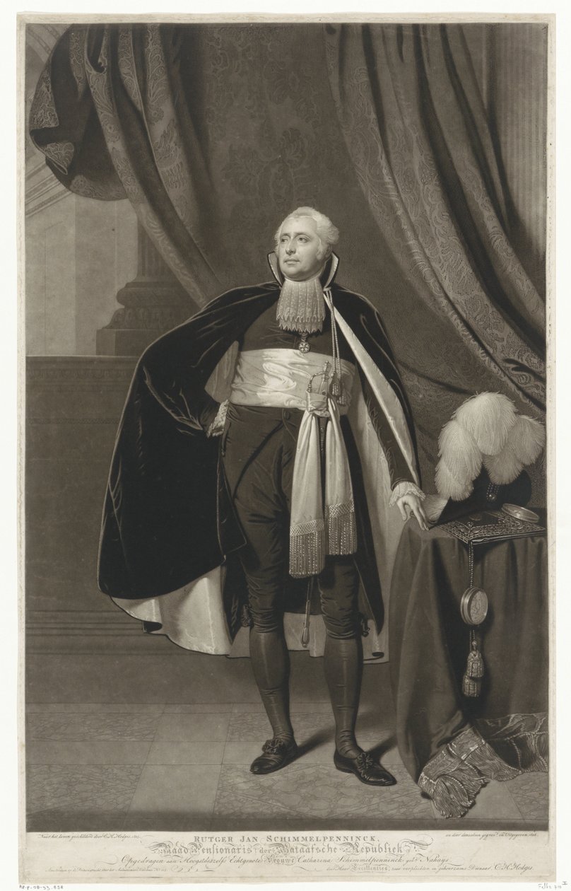 Porträt von Rutger Jan Schimmelpenninck von Charles Howard Hodges