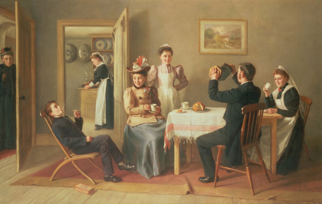 High Life Below Stairs, 1897 von Charles Hunt