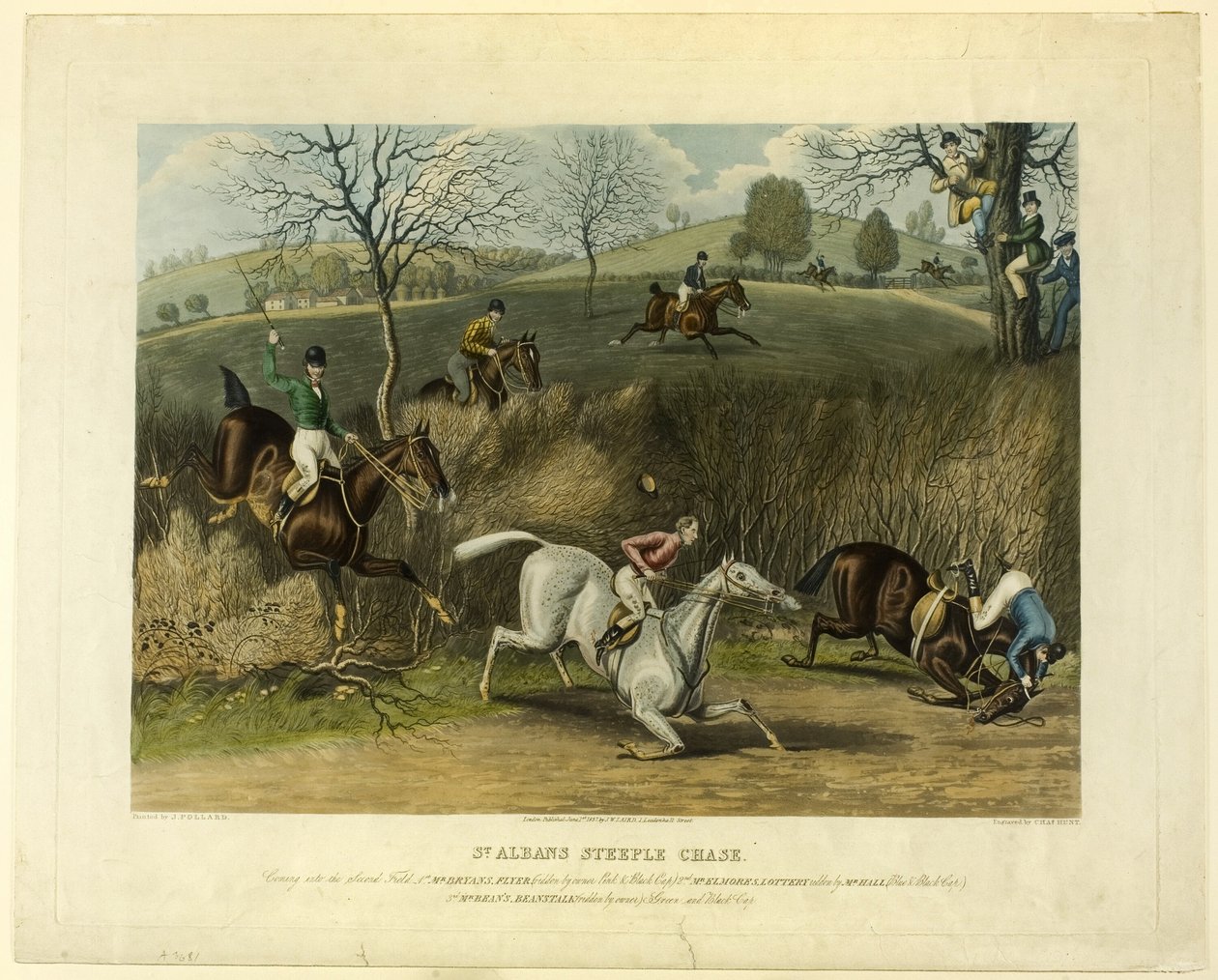 Saint Albans Steeplechase von Charles Hunt