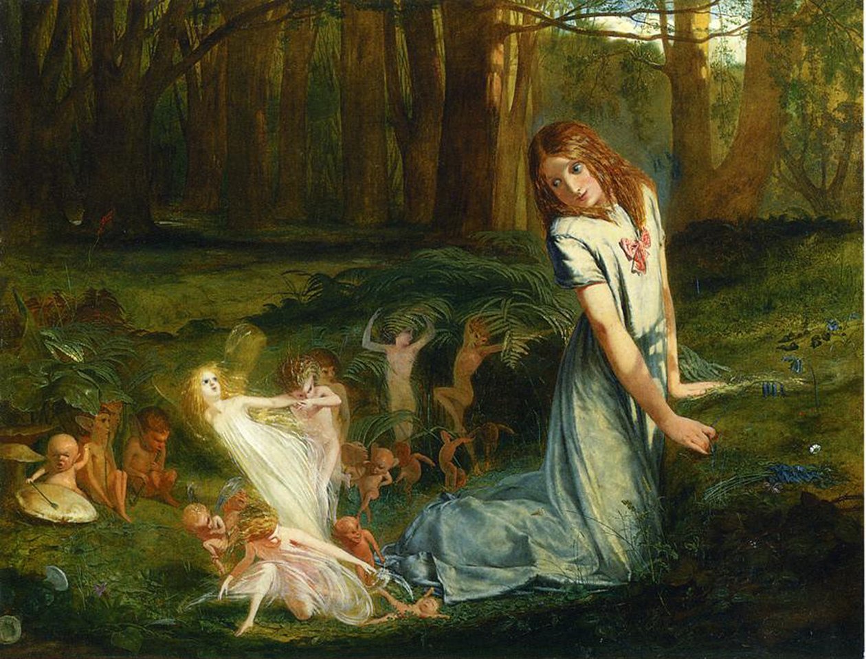 Treffen mit den Feen von Charles Hutton Lear