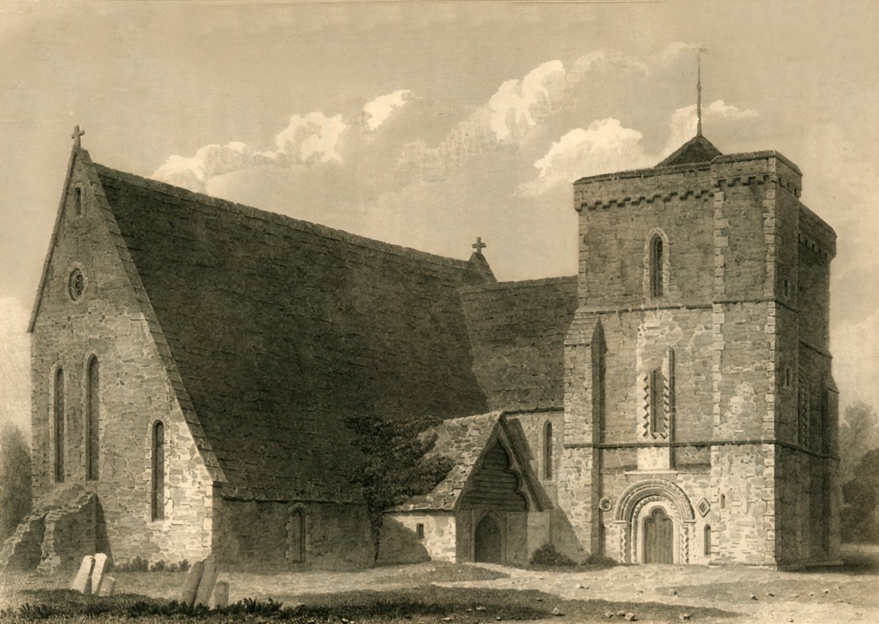 Climping Kirche, 1835 von Charles J. Smith