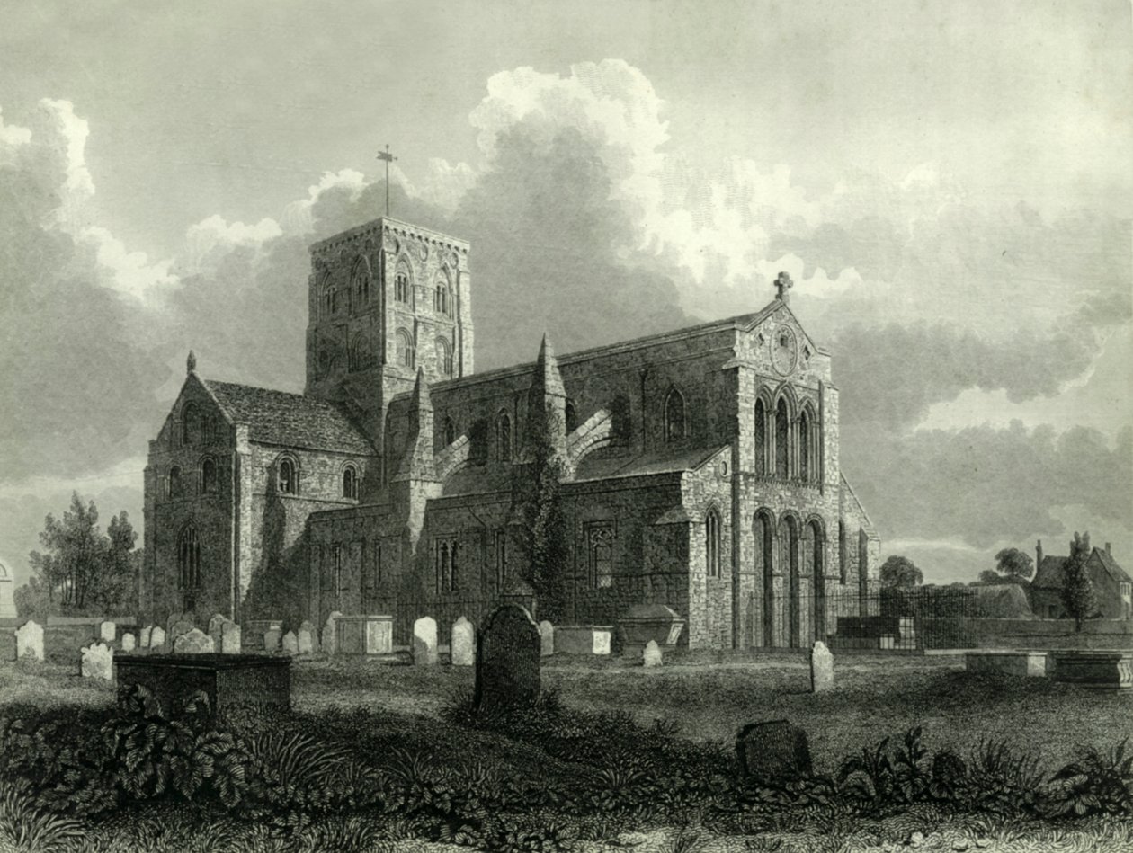 New Shoreham Kirche, 1835 von Charles J. Smith