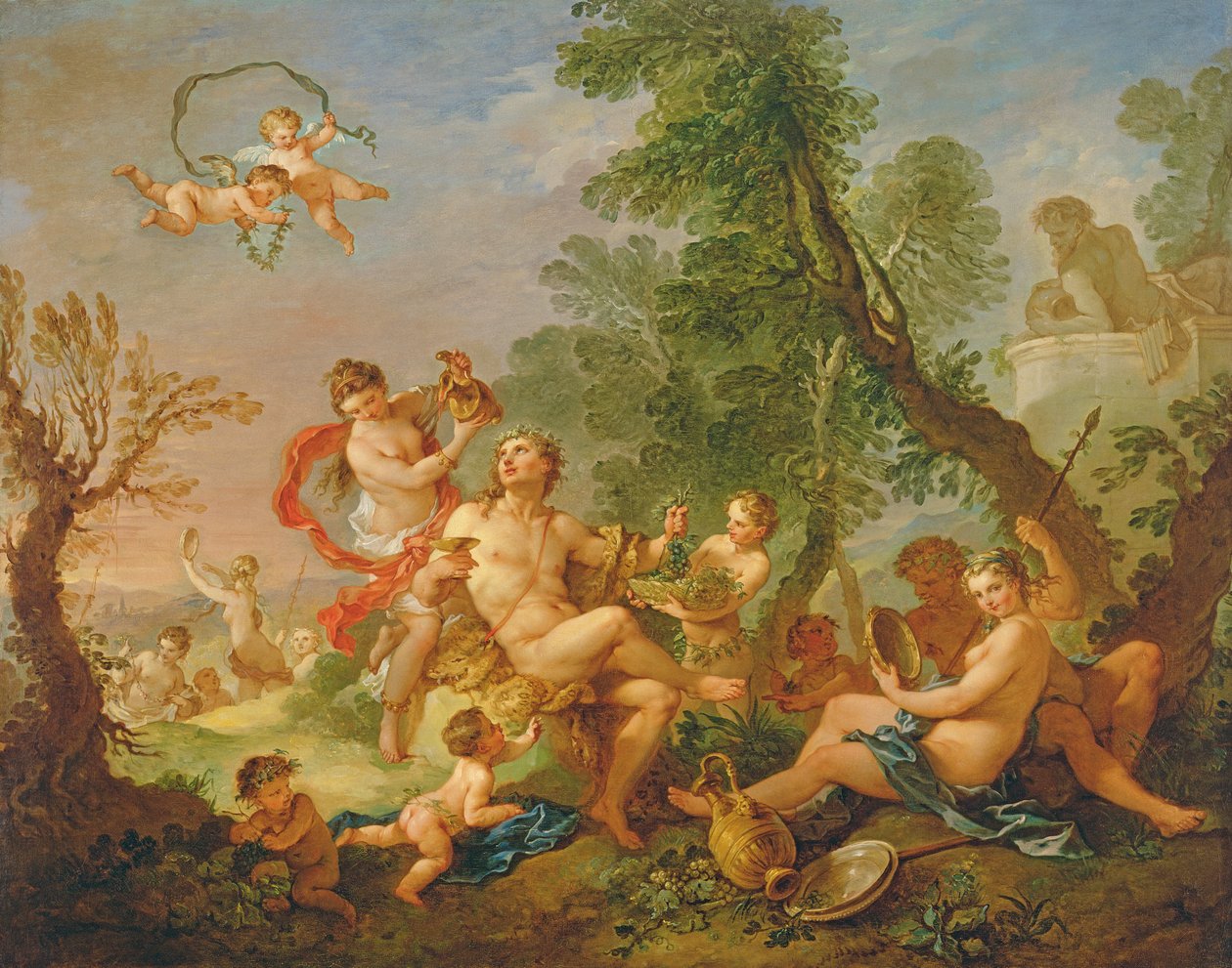 Bacchanal, ca. 1747 von Charles Joseph Natoire