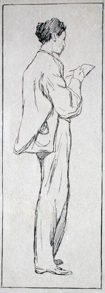 Selbstporträt von Charles Keene