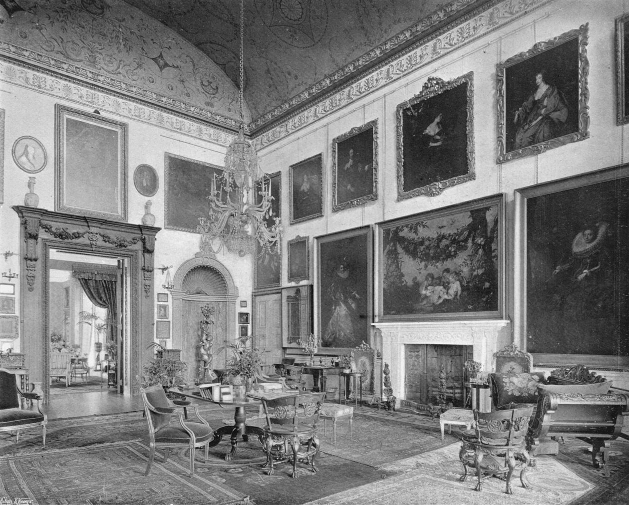 Der Salon von Charles Latham