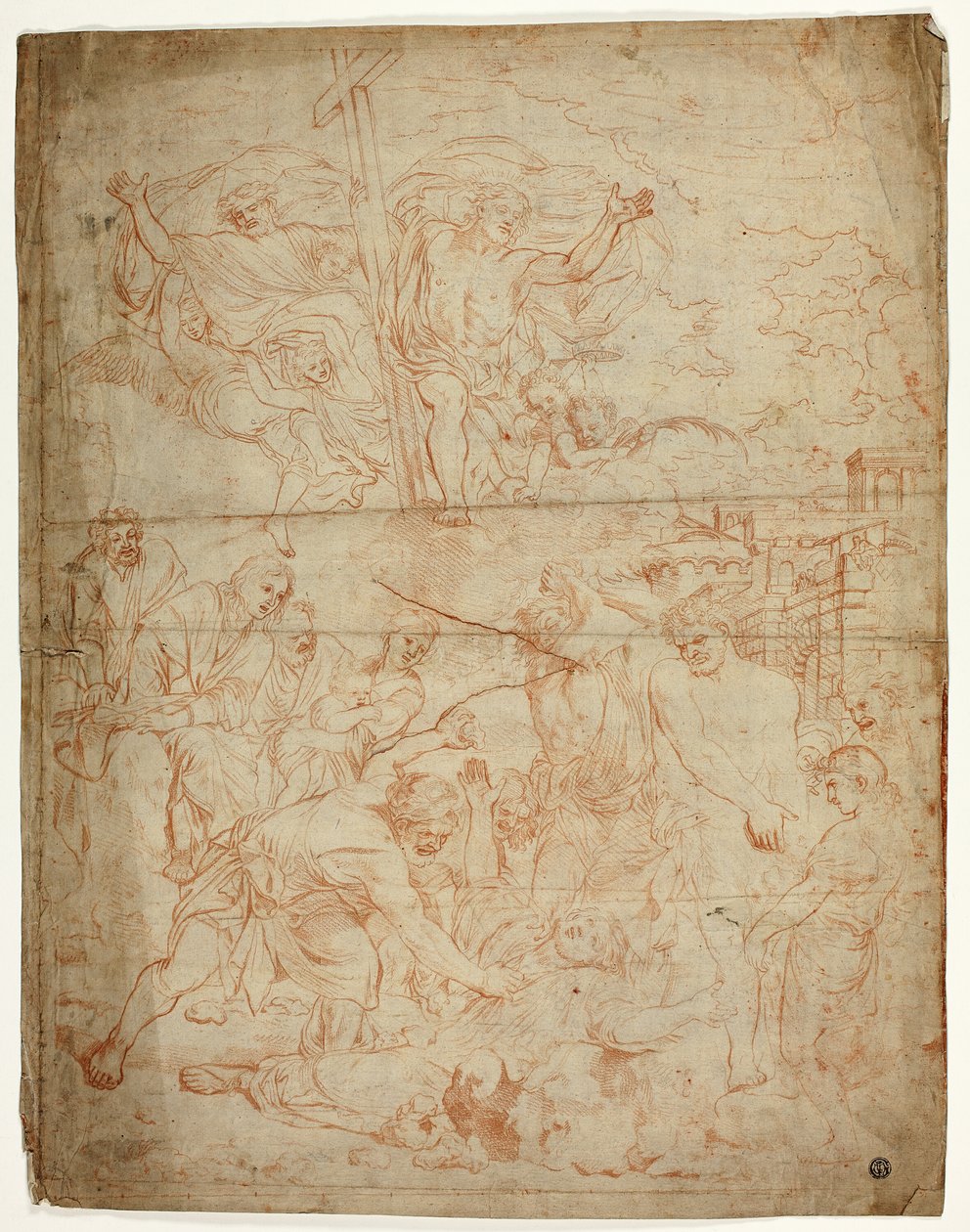 Steinigung des Heiligen Stephanus von Charles Le Brun