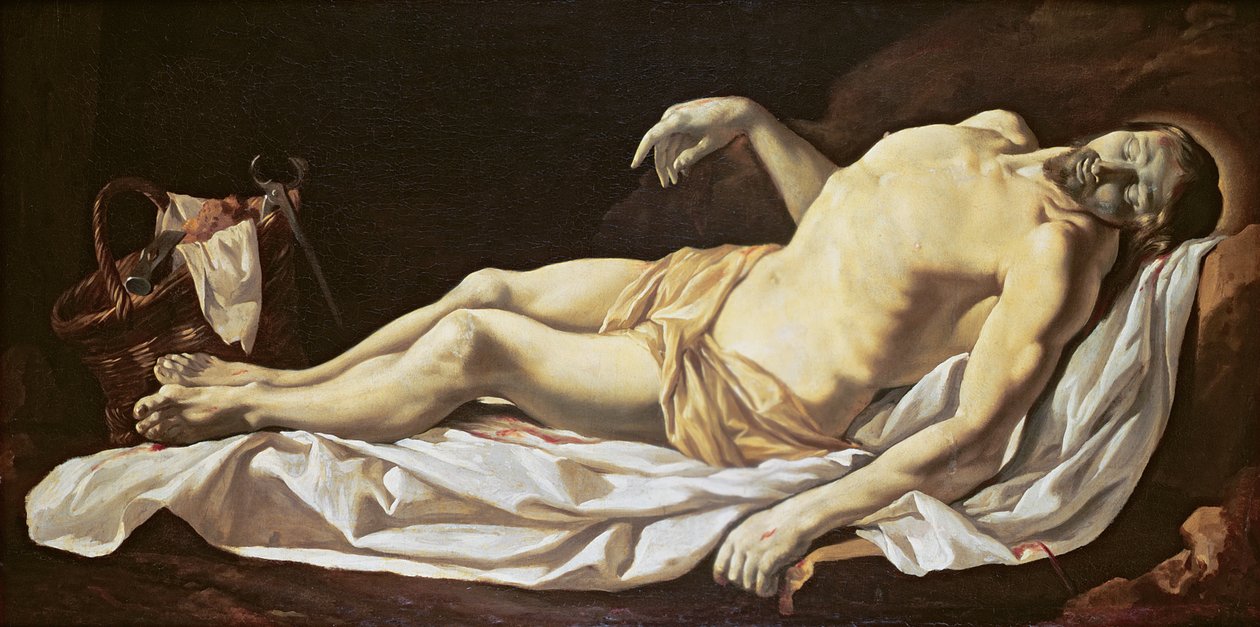 Der tote Christus von Charles Le Brun
