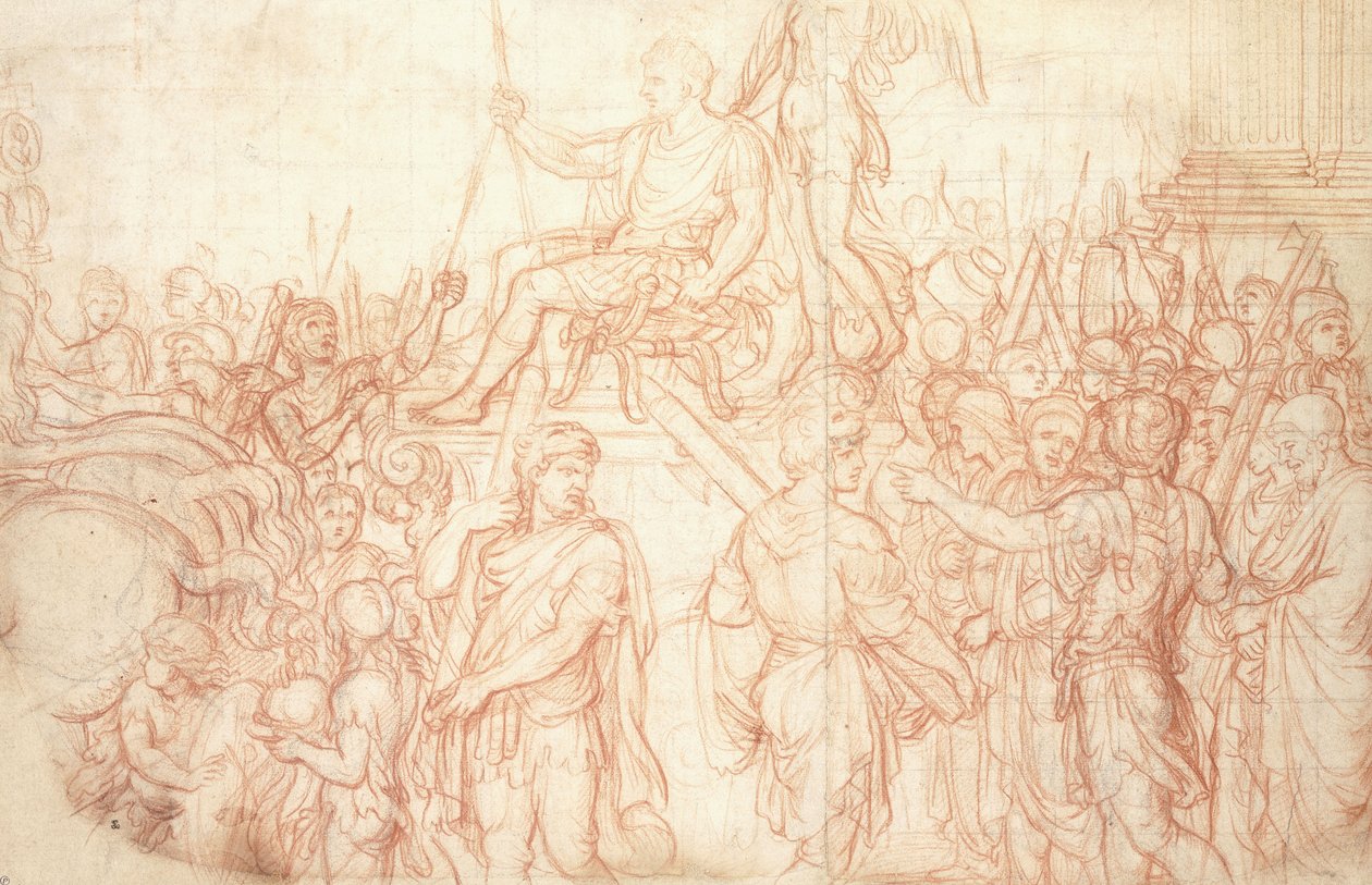 Der Triumph von Kaiser Konstantin von Charles Le Brun